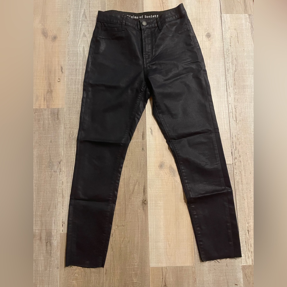 Coated Black Article of Society Jeans 4P